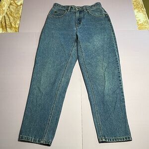 Vintage Liz Claiborne Petite 4P Blue Jeans Liz Wear Authentic Fall 1980s Denim